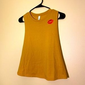 NEW! Bella Canvas Crop top. Sizes XS-XXL available. Pictured: Size Large.